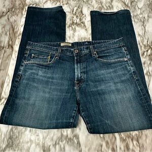 AG Adriano Goldschmied Indigo Relaxed Fit Jeans The Protégés Straight Western